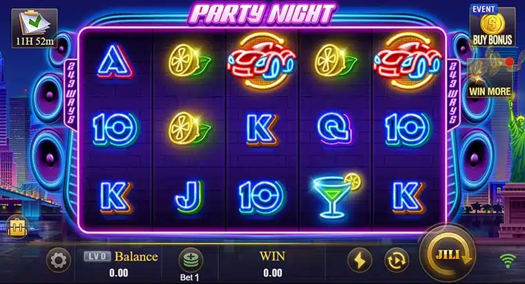 Party Night RTP JILI Gaming Slot: A Thrilling Experience