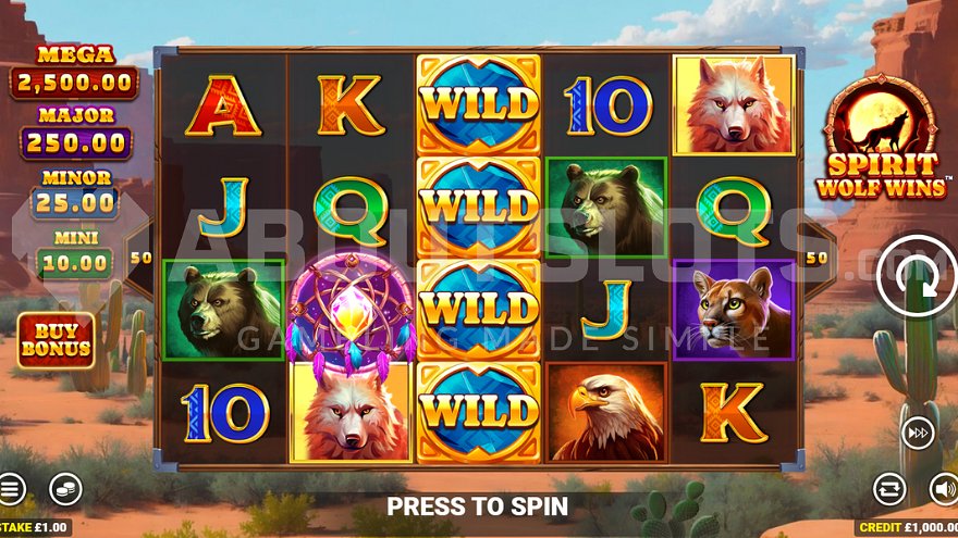 Spirit Wolf Wins Slot